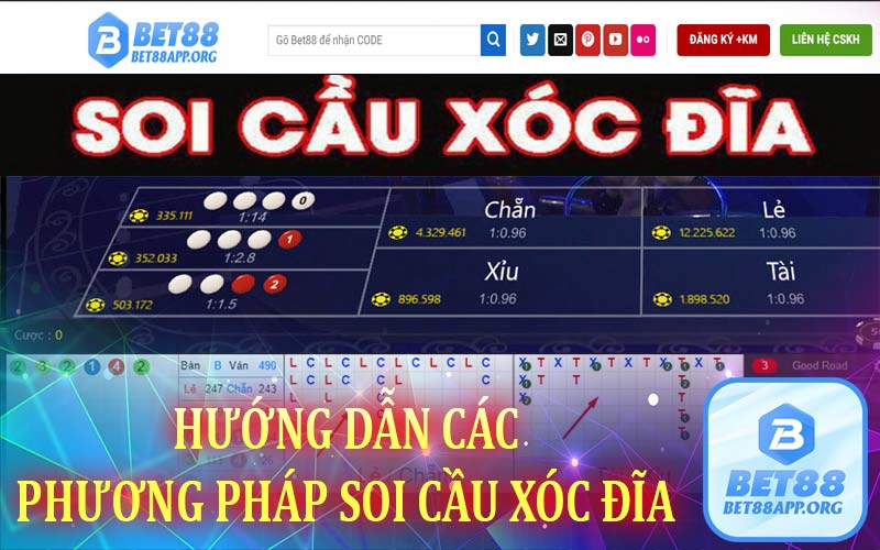 Hướng dẫn các phương pháp soi cầu xóc đĩa